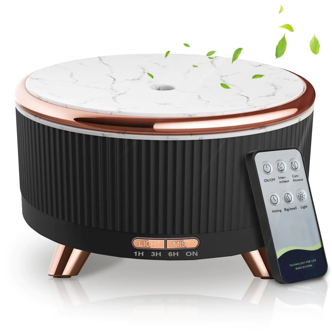 Diffusers for Essential Oils Humidifiers 500ML Essential Oils Large Room Aromatherapy Diffuser7 Colors Lights 3 Mist Modes with R/C for Home Office