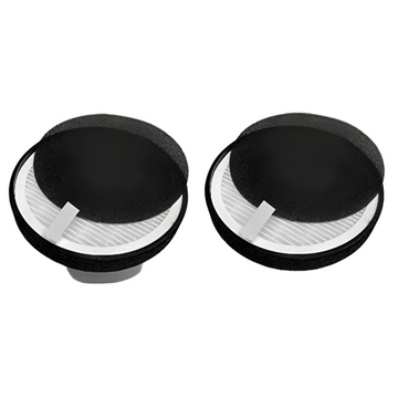 Nispira True HEPA H13 Air Filter Replacement Compatible with hOmeLabs Compact Air Purifier HME020248N with Night Light Office Bedroom 2 Units